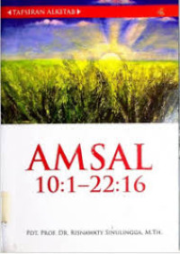 Image of Tafsiran Alkitab : Amsal 10:1-22:16