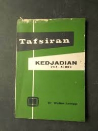 Image of Tafsiran Kedjadian 1:1-4:26