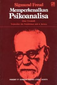 Image of Memperkenalkan Psikoanalisa : Lima Ceramah