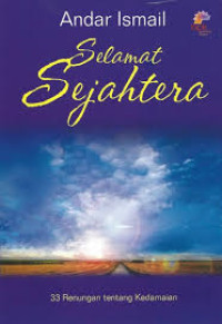 Image of Selamat Sejahtera: 33 Renungan tentang Kedamaian