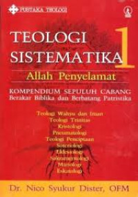 Image of Teologi Sistematika 1: Allah Penyelamat
