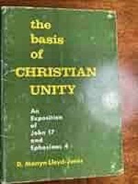 Image of The basis of christian unity